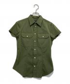 POLO RALPH LAURENポロ・ラルフローレン）の古着「シャツ」｜グリーン