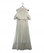 PAMEO POSEパメオポーズ）の古着「Mistress Dress」｜アイボリー