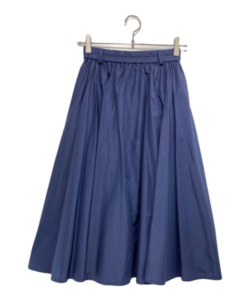 M'S GRACY（エムズグレイシー）M'S GRACY (エムズグレイシー) タックスカート ネイビー サイズ:38の古着・服飾アイテム