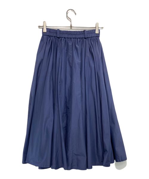 M'S GRACY（エムズグレイシー）M'S GRACY (エムズグレイシー) タックスカート ネイビー サイズ:38の古着・服飾アイテム