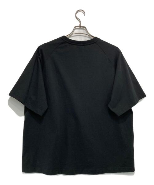 NANGA（ナンガ）NANGA (ナンガ) ECO HYBRID BOX LOGO LOOSE FIT TEE ブラック サイズ:Fの古着・服飾アイテム