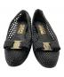 Salvatore Ferragamo (サルヴァトーレ フェラガモ) VARAWOVEN/ヴァラリボン メッシュパンプス ブラック サイズ:7½D：20000円