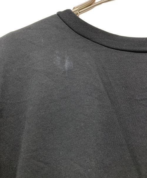 MM6 Maison Margiela（エムエムシックスメゾンマルジェラ）MM6 Maison Margiela (エムエムシックス メゾンマルジェラ) マントデザイン 半袖 Tシャツ ブラック サイズ:Sの古着・服飾アイテム