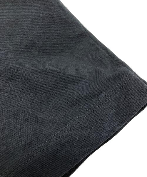 MM6 Maison Margiela（エムエムシックスメゾンマルジェラ）MM6 Maison Margiela (エムエムシックス メゾンマルジェラ) マントデザイン 半袖 Tシャツ ブラック サイズ:Sの古着・服飾アイテム