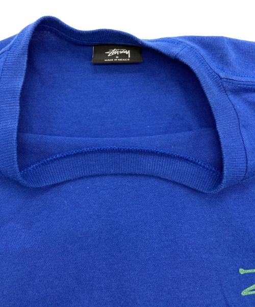 stussy（ステューシー）stussy (ステューシー) Tシャツ ブルー サイズ:Sの古着・服飾アイテム