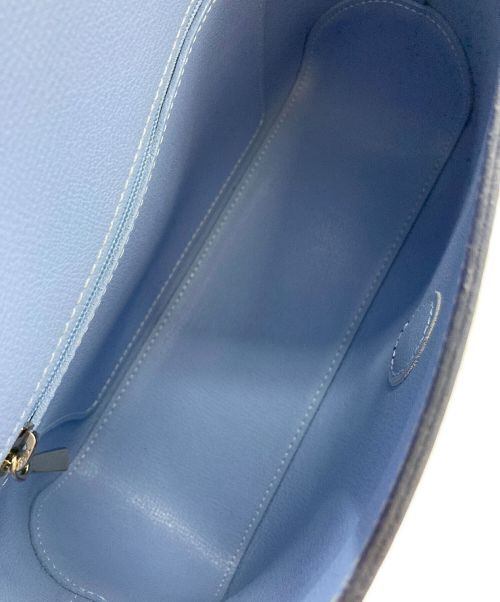 LONGCHAMP（ロンシャン）LONGCHAMP (ロンシャン) Roseau Leather Crossbody Bag ネイビーの古着・服飾アイテム