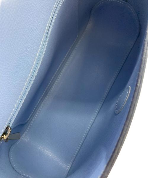 LONGCHAMP（ロンシャン）LONGCHAMP (ロンシャン) Roseau Leather Crossbody Bag ネイビーの古着・服飾アイテム