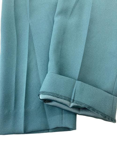 icB（アイシービー）icB (アイシービー) バックサテンドロストパンツ グリーン サイズ:-の古着・服飾アイテム