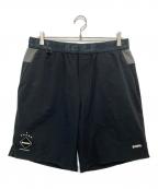 F.C.R.B.エフシーレアルブリストル）の古着「STRETCH LIGHT WEIGHT EASY SHORTS」｜ブラック