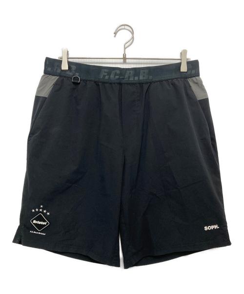 F.C.R.B.（エフシーレアルブリストル）F.C.R.B. (エフシーレアルブリストル) STRETCH LIGHT WEIGHT EASY SHORTS ブラック サイズ:XLの古着・服飾アイテム