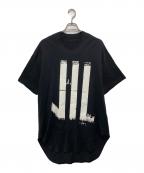 NILoSニルズ）の古着「KAMON ROUND T-SHIRT]」｜ブラック