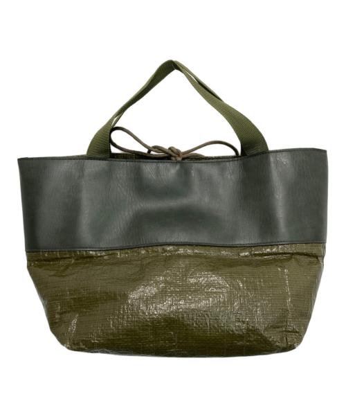 MULLER（ミューラー）MULLER (ミューラー) トートバッグ カーキ サイズ:-の古着・服飾アイテム