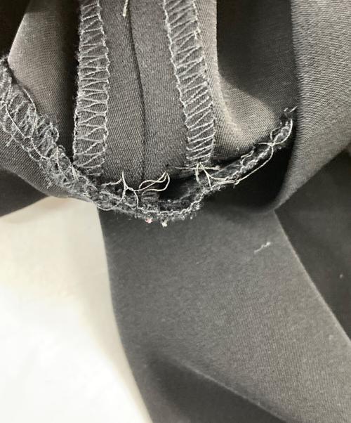 YOKO CHAN（ヨーコチャン）YOKO CHAN (ヨーコチャン) バックジップ レイヤード ドレス ワンピース ブラック サイズ:３６の古着・服飾アイテム