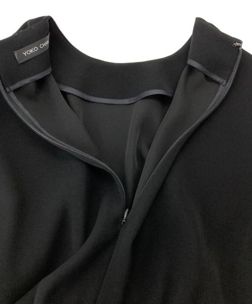 YOKO CHAN（ヨーコチャン）YOKO CHAN (ヨーコチャン) バックジップ レイヤード ドレス ワンピース ブラック サイズ:３６の古着・服飾アイテム