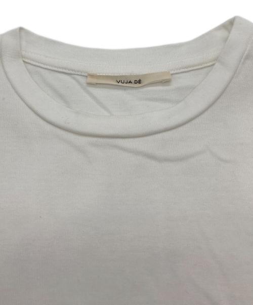 Vuja De（ヴジャデ）vuja de (ヴジャデ) THE FORME TWISTED SEAM T-SHIRT ホワイト サイズ:Mの古着・服飾アイテム