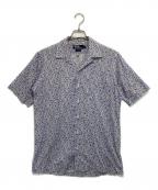 POLO RALPH LAURENポロ・ラルフローレン）の古着「花柄シャツ」｜ブルー