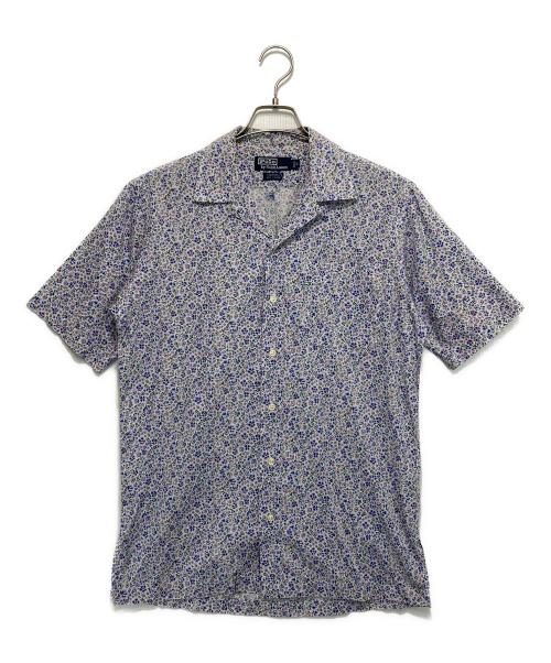POLO RALPH LAUREN（ポロ・ラルフローレン）POLO RALPH LAUREN (ポロ・ラルフローレン) 花柄シャツ ブルー サイズ:Sの古着・服飾アイテム