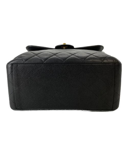 CHANEL（シャネル）CHANEL (シャネル) マトラッセ キャビアスキン ダブルフェイストートバッグ ブラックの古着・服飾アイテム