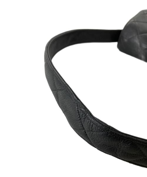 CHANEL（シャネル）CHANEL (シャネル) マトラッセ キャビアスキン ダブルフェイストートバッグ ブラックの古着・服飾アイテム