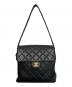 CHANEL（シャネル）の古着「マトラッセ キャビアスキン ダブルフェイストートバッグ」｜ブラック