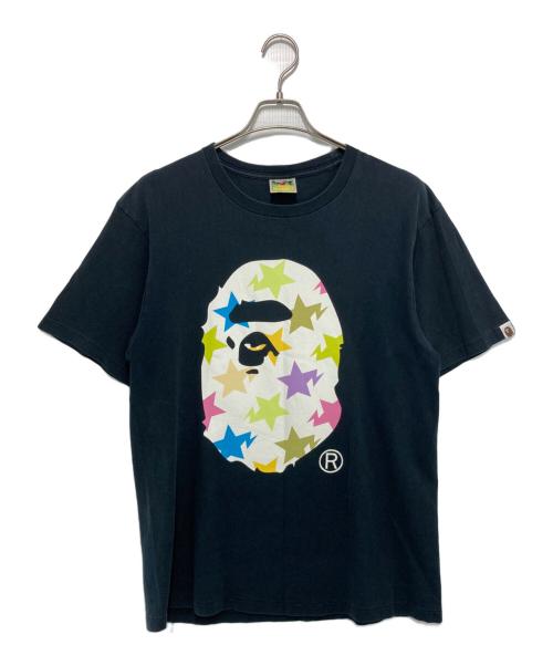 Aape BY A BATHING APE（エーエイプ バイ アベイシングエイプ）AAPE BY A BATHING APE (エーエイプ バイ アベイシングエイプ) Tシャツ ブラック サイズ:Ⅼの古着・服飾アイテム