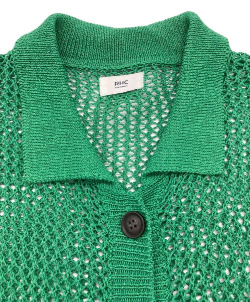 RHC Ron Herman（アールエイチシー ロンハーマン）RHC Ron Herman (アールエイチシー ロンハーマン) ポロシャツ グリーン サイズ:XSの古着・服飾アイテム