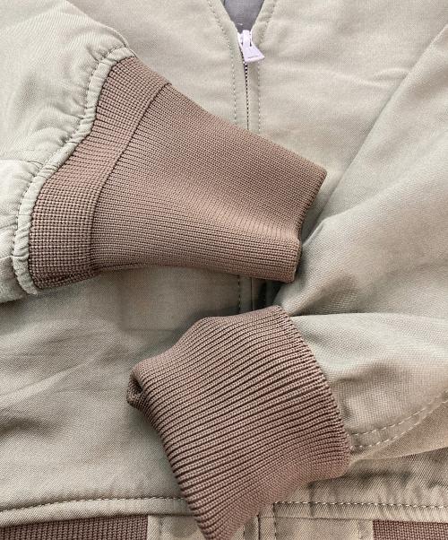 MACPHEE（マカフィー）MACPHEE (マカフィー) コットンナイロン ショートMA-1ブルゾン グリーン サイズ:Sの古着・服飾アイテム