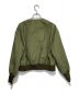 MACPHEE (マカフィー) コットンナイロン ショートMA-1ブルゾン グリーン サイズ:S：3500円