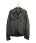sisii（シシ）の古着「ダブルライダースジャケット」｜ブラック