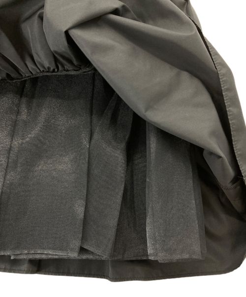 Rene（ルネ）Rene (ルネ) ギャザーリボンワンピース ブラック サイズ:36の古着・服飾アイテム