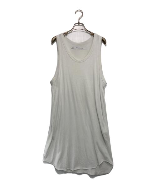 JULIUS（ユリウス）JULIUS (ユリウス)  Tank Top/ロングタンクトップ ホワイト サイズ:3の古着・服飾アイテム