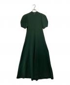 UN3D.アンスリード）の古着「COCOON SLEEVE FLARE KT OP」｜グリーン