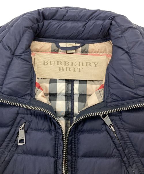 BURBERRY BRIT（バーバリーブリット）BURBERRY BRIT (バーバリーブリット) ダウンジャケット ネイビー サイズ:XSの古着・服飾アイテム