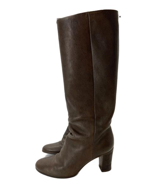 Maison Martin Margiela 22（メゾンマルタンマルジェラ）Maison Martin Margiela 22 (メゾンマルタンマルジェラ) ロングブーツ ベージュ サイズ:38の古着・服飾アイテム