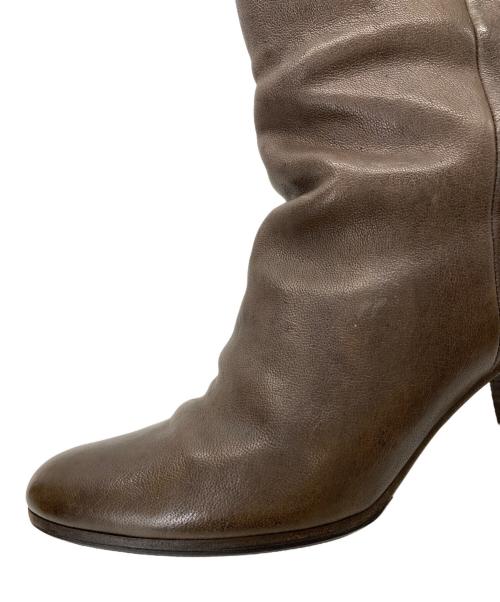 Maison Martin Margiela 22（メゾンマルタンマルジェラ）Maison Martin Margiela 22 (メゾンマルタンマルジェラ) ロングブーツ ベージュ サイズ:38の古着・服飾アイテム