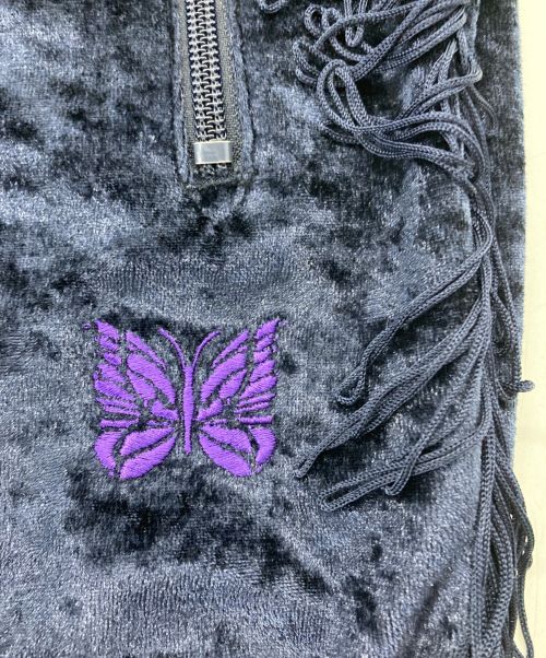 Needles（ニードルズ）Needles (ニードルズ) FRINGE BOOT CUT TRACK PANT ブルー サイズ:Sの古着・服飾アイテム