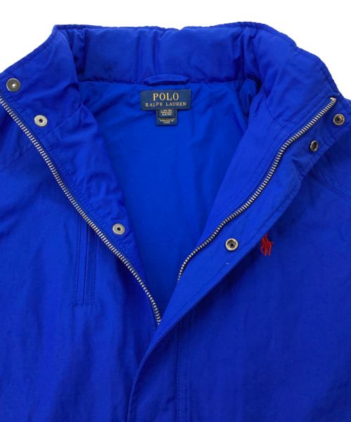POLO RALPH LAUREN（ポロ・ラルフローレン）POLO RALPH LAUREN (ポロ・ラルフローレン) フード付きジャケット ブルー サイズ:L（14・16）160/80の古着・服飾アイテム