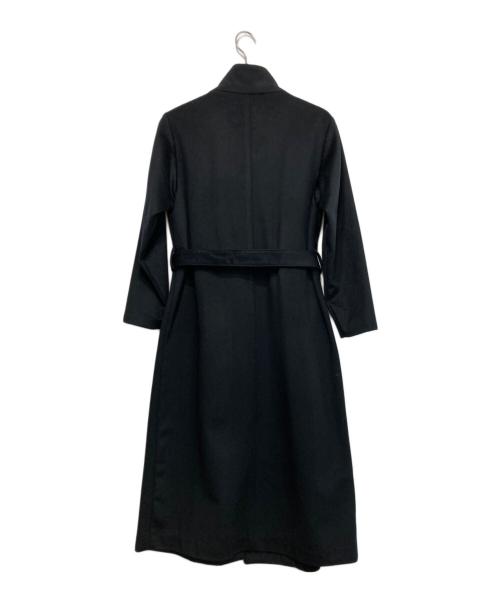 iki（イキ）iki (イキ) カシミヤブレンドコート ブラック サイズ:FREEの古着・服飾アイテム