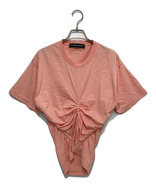 Y. PROJECT（ワイプロジェクト）Y. PROJECT (ワイプロジェクト) カットソー ピンク サイズ:34の古着・服飾アイテム