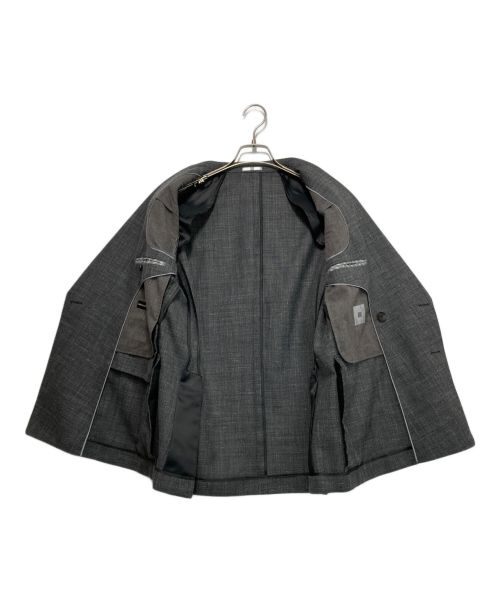 THE SUIT SELECT（ザ スーツセレクト）THE SUIT SELECT (ザ スーツセレクト) ダブルセットアップスーツ グレー サイズ:AB5の古着・服飾アイテム