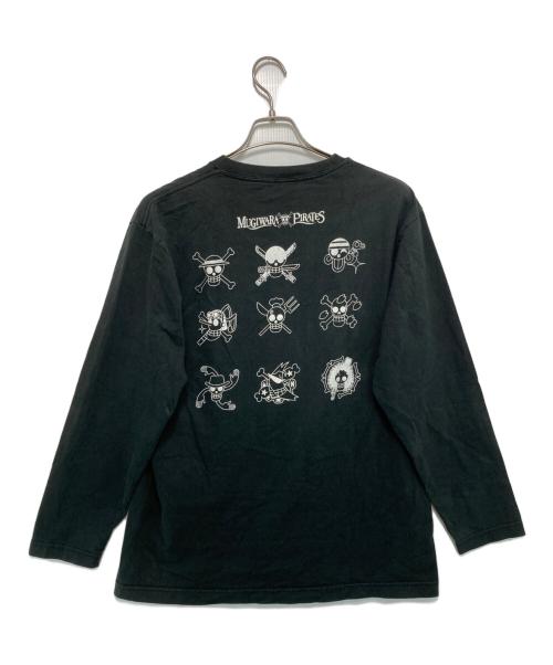 ONE PIECE（ワンピース）ONE PIECE (ワンピース) ロングスリーブTシャツ ブラック サイズ:Lの古着・服飾アイテム