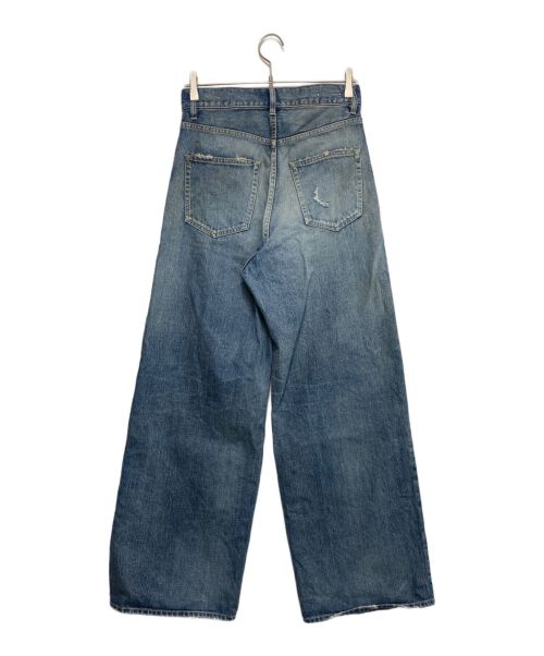 MINEDENIM（マインデニム）MINEDENIM (マインデニム) NE.WIDE 5POCKETS USS ブルー サイズ:28の古着・服飾アイテム