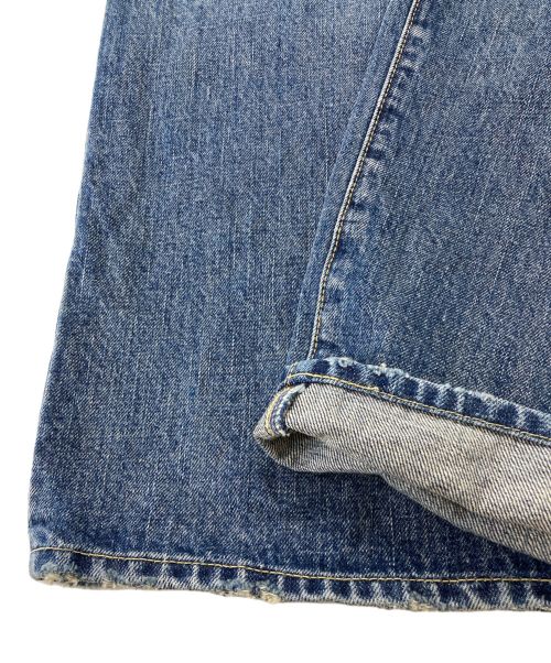 MINEDENIM（マインデニム）MINEDENIM (マインデニム) NE.WIDE 5POCKETS USS ブルー サイズ:28の古着・服飾アイテム