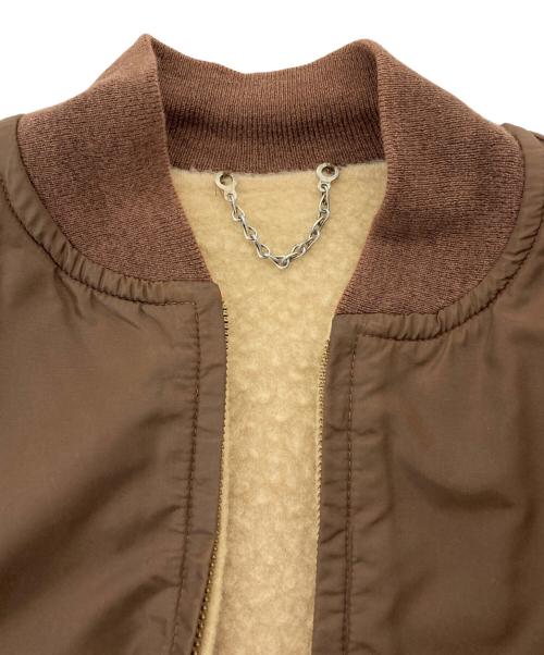 Sears（シアーズ）Sears (シアーズ) ［OLD］50’s リバーシブルジップジャケット ブラウン サイズ:-の古着・服飾アイテム