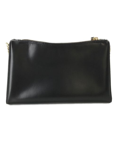 MANU ATELIER（マニュ アトリエ）MANU ATELIER (マニュ アトリエ) チェーンショルダーバッグ ブラックの古着・服飾アイテム