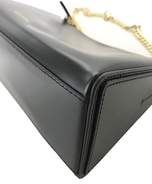 MANU ATELIER（マニュ アトリエ）MANU ATELIER (マニュ アトリエ) チェーンショルダーバッグ ブラックの古着・服飾アイテム