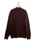 MARS KNITWEAR (マーズニットウェア) モックネックニット ブラウン サイズ:Ｍ：2000円