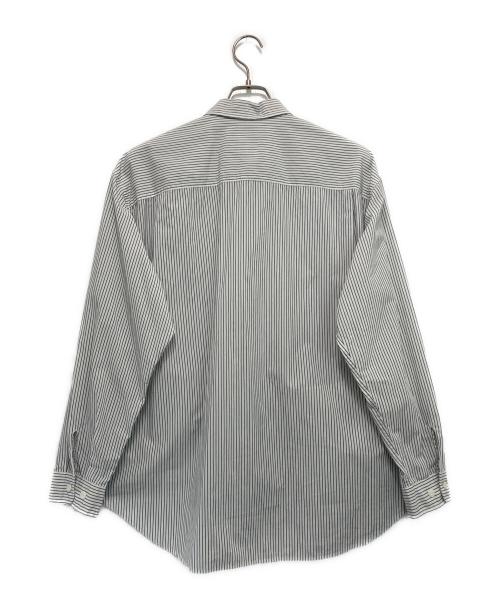 DANTON（ダントン）DANTON (ダントン) ストライプシャツ ホワイト サイズ:40の古着・服飾アイテム