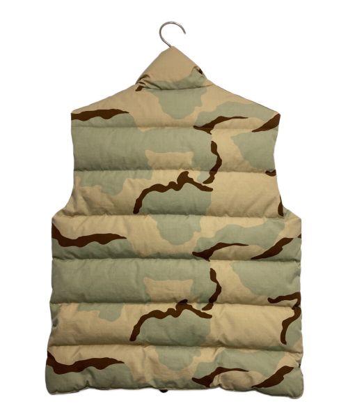 MONCLER（モンクレール）MONCLER (モンクレール) IB GILET ウッドランドカモダウンベスト カーキの古着・服飾アイテム