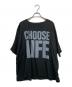 KATHARINE HAMNETT（キャサリンハムネット）の古着「CHOOSE LIFE TEE」｜ブラック